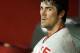 Cole Hamels received a 5 game ban for intentionally hitting rookie, Bryce Harper