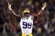 LSU defensive end Sam Montgomery