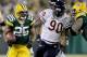 GREEN BAY, WI - DECEMBER 25: Ryan Grant #25 of the Green Bay Packers carries the ball against the Chicago Bears at Lambeau Field on December 25, 2011 in Green Bay, Wisconsin. (Photo by Matthew Stockman/Getty Images)
