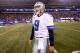 EAST RUTHERFORD, NJ - JANUARY 01: Tony Romo #9 of the Dallas Cowboys walks off of the field after losing against the New York Giants at MetLife Stadium on January 1, 2012 in East Rutherford, New Jersey. (Photo by Rich Schultz/Getty Images)