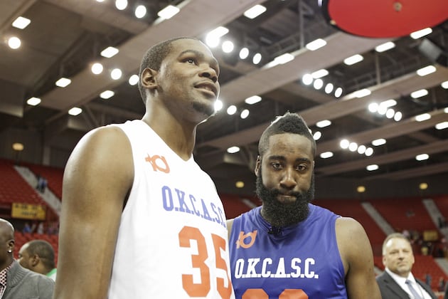 2012 NBA Playoffs: OKC Thunder Have the MVP & 6th Man in Durant and Harden