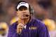 LSU head coach Les Miles