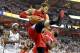 MEMPHIS, TN - MAY 09: Blake Griffin #32 of the Los Angeles Clippers grabs a rebound against the Memphis Grizzlies in Game Five of the Western Conference Quarterfinals in the 2012 NBA Playoffs at FedExForum on May 9, 2012 in Memphis, Tennessee. NOTE TO USER: User expressly acknowledges and agrees that, by downloading and or using this photograph, User is consenting to the terms and conditions of the Getty Images License Agreement. (Photo by Andy Lyons/Getty Images)