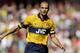 22 Aug 1998: Steve Bould of Arsenal in action during the FA Carling Premiership match against Liverpool at Anfield in Liverpool, England. The game ended 0-0. \ Mandatory Credit: Shaun Botterill /Allsport