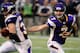 MINNEAPOLIS, MN - JANUARY 1: Christian Ponder #7 of the Minnesota Vikings hands off the ball to Toby Gerhart #32 during the first quarter against the Chicago Bears on January 1, 2012 at Mall of America Field at the Hubert H. Humphrey Metrodome in Minneapolis, Minnesota. (Photo by Hannah Foslien/Getty Images)