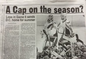 The NY Post Just Assumes the Capitals Lost Game 6 with Incorrect Headline