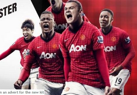 Manchester United 2012/13 Home Kit