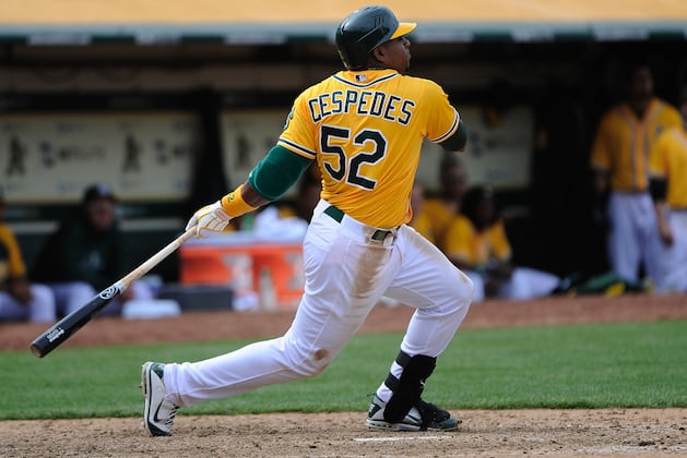 Yoenis Cespedes Scratched from Lineup and Placed on 15-Day Disabled List