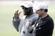 PITTSBURGH, PA - MAY 04: Head coach Mike Tomlin of the Pittsburgh Steelers talks with new offensive coordinator Todd Haley during their rookie minicamp at the Pittsburgh Steelers South Side training facility on May 4, 2012 in Pittsburgh, Pennsylvania. (Photo by Jared Wickerham/Getty Images)