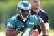 Bryce Brown shows his impressive quickness for a big back at the Eagles rookie minicamp
