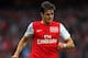 LONDON, ENGLAND - NOVEMBER 05: Carl Jenkinson of Arsenal runs with the ball during the Barclays Premier League match between Arsenal and West Bromwich Albion at Emirates Stadium on November 5, 2011 in London, England. (Photo by Julian Finney/Getty Images)