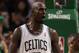 BOSTON, MA - MAY 14: Kevin Garnett #5 of the Boston Celtics reacts to a call in the fourth quarter against the Philadelphia 76ers in Game Two of the Eastern Conference Semifinals in the 2012 NBA Playoffs on May 14, 2012 at TD Garden in Boston, Massachusetts. The Philadelphia 76ers defeated the Boston Celtics 82-81. NOTE TO USER: User expressly acknowledges and agrees that, by downloading and or using this photograph, User is consenting to the terms and conditions of the Getty Images License Agreement. (Photo by Elsa/Getty Images)