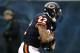 CHICAGO, IL - DECEMBER 04: Matt Forte #22 of the Chicago Bears takes the hand-off on the play in which he injured his knee against the Kansas City Chiefs at Soldier Field on December 4, 2011 in Chicago, Illinois. The Chiefs defeated the Bears 10-3. (Photo by Jonathan Daniel/Getty Images)