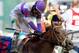 LOUISVILLE, KY - MAY 05: Mario Gutierrez celebrates atop I'll Have Another after winning the 138th running of the Kentucky Derby at Churchill Downs on May 5, 2012 in Louisville, Kentucky. (Photo by Rob Carr/Getty Images)