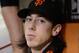 SAN FRANCISCO, CA - MAY 15: Tim Lincecum #55 of the San Francisco Giants looks on from the dugout in the six inning against the Colorado Rockies at AT&T Park on May 15, 2012 in San Francisco, California. (Photo by Thearon W. Henderson/Getty Images)