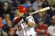 Ian Desmond didn't make much contact in the Nationals 5-3 loss to the Pirates Thursday night. (Brad Mills-US PRESSWIRE)