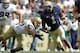 PITTSBURGH, PA - SEPTEMBER 24: Ray Graham #1 of the Pittsburgh Panthers carries the ball against the Notre Dame Fighting Irish during the game on September 24, 2011 at Heinz Field in Pittsburgh, Pennsylvania. The Irish defeated the Panthers 15-12. (Photo by Justin K. Aller/Getty Images)
