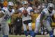 GREEN BAY, WI - JANUARY 01: Matthew Stafford #9 of the Detroit Lions drops back to pass against the Green Bay Packers at Lambeau Field on January 1, 2012 in Green Bay, Wisconsin. The Packers defeated the Lions 45-41. (Photo by Jonathan Daniel/Getty Images)