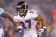 SAN DIEGO, CA - DECEMBER 18: Ray Rice #27 of the Baltimore Ravens runs the ball against the San Diego Chargers at Qualcomm Stadium on December 18, 2011 in San Diego, California. (Photo by Jeff Gross/Getty Images)