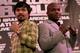 BEVERLY HILLS, CA - FEBRUARY 21: Manny Pacquiao (L) and Timothy Bradley pose fpr photographers at a press conference announcing their upcoming World Boxing Organization welterweight championship fight at The Beverly Hills Hotel on February 21, 2012 in Beverly Hills, California. (Photo by Stephen Dunn/Getty Images)