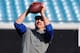 JACKSONVILLE, FL - JANUARY 01: Tight end Dallas Clark #44 of the Indianapolis Colts grabs a warmup pass against the Jacksonville Jaguars January 1, 2012 at EverBank Field in Jacksonville, Florida. (Photo by Al Messerschmidt/Getty Images)