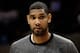 SAN ANTONIO, TX - MAY 02: Tim Duncan #21 of the San Antonio Spurs in Game Two of the Western Conference Quarterfinals of the 2012 NBA Playoffs at AT&T Center on May 2, 2012 in San Antonio, Texas. NOTE TO USER: User expressly acknowledges and agrees that, by downloading and or using this photograph, User is consenting to the terms and conditions of the Getty Images License Agreement. (Photo by Ronald Martinez/Getty Images)