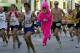 SAN FRANCISCO - MAY 17: Runners, some wearing costumes, take part in the ING Bay to Breakers race May 17, 2009 in San Francisco, California. Now in its 98th year, the ING Bay to Breakers 12K is one of the world's largest and oldest footraces, featuring world-class athletes in addition to costumed runners. (Photo by Ezra Shaw/Getty Images)