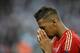 MUNICH, GERMANY - MAY 19: Jerome Boateng of FC Bayern Muenchen looks dejected after the UEFA Champions League Final between FC Bayern Muenchen and Chelsea at the Fussball Arena München on May 19, 2012 in Munich, Germany. (Photo by Laurence Griffiths/Getty Images)