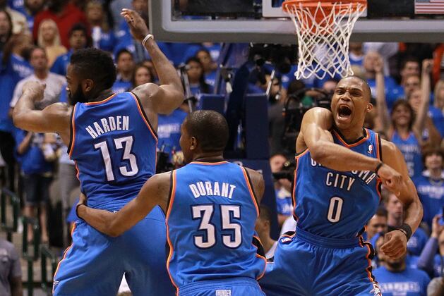 Do the Oklahoma City Thunder Have the NBA's Best 'Big Three?' | Bleacher Report