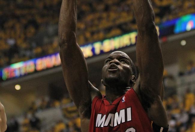 Joel Anthony's third personal foul will force him to the bench and hurt the Heat on defense.