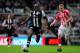 NEWCASTLE UPON TYNE, ENGLAND - APRIL 21: Newcastle forward Demba Ba in action during the Barclays premier league match between Newcastle United and Stoke City at Sports Direct Arena on April 21, 2012 in Newcastle upon Tyne, England. (Photo by Stu Forster/Getty Images)