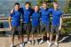 Grouse Grind: Alex Friesen is the prospect in the middle. Photo adapted from canucks.com.