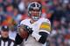 Ben Roethlisberger looks downfield vs. Denver