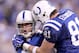 INDIANAPOLIS, IN - DECEMBER 22: Dan Orlovsky #6 of the Indianapolis Colts celebrates with Brody Eldridge #81 after throwing the game winning touchdown pass during the NFL against the Houston Texans at Lucas Oil Stadium on December 22, 2011 in Indianapolis, Indiana. (Photo by Andy Lyons/Getty Images)