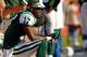 MIAMI GARDENS, FL - JANUARY 01: Plaxico Burress #17 of the New York Jets looks on during a game against the Miami Dolphins at Sun Life Stadium on January 1, 2012 in Miami Gardens, Florida. (Photo by Mike Ehrmann/Getty Images)