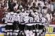 GLENDALE, AZ - MAY 22: Dustin Penner #25 of the Los Angeles Kings celebrates with teammates Slava Voynov #26, Jeff Carter #77 and Mike Richards #10 after Penner scores the game-winning goal in overtime as the Kings defeat the Phoenix Coyotes 4-3 in Game Five of the Western Conference Final during the 2012 NHL Stanley Cup Playoffs at Jobing.com Arena on May 22, 2012 in Phoenix, Arizona. (Photo by Jeff Gross/Getty Images)