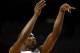 MIAMI, FL - MAY 13: Forward Chris Bosh #1 of the Miami Heat warms up prior to playing against the Indiana Pacers in Game One of the Eastern Conference Semifinals in the 2012 NBA Playoffs on May 13, 2012 at the American Airines Arena in Miami, Florida. NOTE TO USER: User expressly acknowledges and agrees that, by downloading and or using this photograph, User is consenting to the terms and conditions of the Getty Images License Agreement. (Photo by Marc Serota/Getty Images)