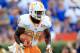 GAINESVILLE, FL - SEPTEMBER 17: Running back Tauren Poole #28 of the Tennessee Volunteers during a game against the Florida Gators at Ben Hill Griffin Stadium on September 17, 2011 in Gainesville, Florida. (Photo by Sam Greenwood/Getty Images)