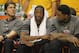 INDIANAPOLIS, IN - MAY 17: (L-R) Mike Miller #13, Dwyane Wade #3 and Undonis Haslem #40 of the Miami Heat sit on the bench near the end of the game against the Indiana Pacers in Game Three of the Eastern Conference Semifinals in the 2012 NBA Playoffs at Bankers Life Fieldhouse on May 17, 2012 in Indianapolis, Indiana. The Pacers defeated the Heat 94-75. NOTE TO USER: User expressly acknowledges and agrees that, by downloading and/or using this photograph, User is consenting to the terms and conditions of the Getty Images License Agreement. (Photo by Jonathan Daniel/Getty Images)