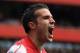 LONDON, ENGLAND - MAY 05: Robin van Persie of Arsenal celebrates scoring their third goal during the Barclays Premier League match between Arsenal and Norwich City at the Emirates Stadium on May 5, 2012 in London, England. (Photo by Bryn Lennon/Getty Images)