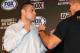 HOLLYWOOD, CA - SEPTEMBER 20: (L-R) UFC Fighters Cain Velasquez and Junior dos Santos square off for the cameras during the UFC on Fox: Velasquez v Dos Santos - Press Conference at W Hollywood on September 20, 2011 in Hollywood, California. (Photo by Victor Decolongon/Getty Images)