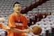 MIAMI, FL - APRIL 28: Guard Jeremy Lin of the New York Knicks works out prior to his team taking on the Miami Heat in Game One of the Eastern Conference Quarterfinals in the 2012 NBA Playoffs on April 28, 2012 at the American Airines Arena in Miami, Florida. NOTE TO USER: User expressly acknowledges and agrees that, by downloading and or using this photograph, User is consenting to the terms and conditions of the Getty Images License Agreement. (Photo by Marc Serota/Getty Images)