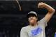 NEW ORLEANS, LA - APRIL 02: Anthony Davis #23 of the Kentucky Wildcats celebrates before he cuts down the net after the Wildcats defeat the Kansas Jayhawks 67-59 in the National Championship Game of the 2012 NCAA Division I Men's Basketball Tournament at the Mercedes-Benz Superdome on April 2, 2012 in New Orleans, Louisiana. (Photo by Ronald Martinez/Getty Images)