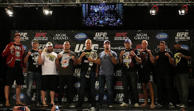 UFC 146 Weigh-In Results: Junior Dos Santos vs. Frank Mir Fight Card