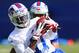 ORCHARD PARK, NY - MAY 11: T.J. Graham #11 of the Buffalo Bills makes a catch during Buffalo Bills Rookie Camp on May 11, 2012 in Orchard Park, New York. (Photo by Rick Stewart/Getty Images)