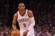 Russell Westbrook may be the pivotal player for the Thunder against the San Antonio Spurs.