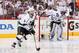 GLENDALE, AZ - MAY 22: Drew Doughty #8 of the Los Angeles Kings skates with the puck past goaltender Jonathan Quick #32 in Game Five of the Western Conference Finals against the Phoenix Coyotes during the 2012 NHL Stanley Cup Playoffs at Jobing.com Arena on May 22, 2012 in Glendale, Arizona. The Kings defeated the Coyotes 4-3 in overtime. (Photo by Christian Petersen/Getty Images)