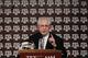 COLLEGE STATION, TX - SEPTEMBER 26: Southeastern Conference commissioner Mike Slive speaks prior to a press conference for the Texas A&M Aggies accepting an invitation to join the Southeastern Conference on September 26, 2011 in College Station, Texas. (Photo by Aaron M. Sprecher/Getty Images)