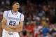 NEW ORLEANS, LA - MARCH 31: Anthony Davis #23 of the Kentucky Wildcats reacts late in the second half against the Louisville Cardinals during the National Semifinal game of the 2012 NCAA Division I Men's Basketball Championship at the Mercedes-Benz Superdome on March 31, 2012 in New Orleans, Louisiana. (Photo by Ronald Martinez/Getty Images)