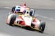 INDIANAPOLIS, IN - MAY 20: Hellio Castroneves drives the #3 Shell V-Power/Pennzoil Ultra Team Penske car during practice for the Indinapolis 500 at Indianapolis Motor Speedway on May 20, 2012 in Indianapolis, Indiana. (Photo by Andy Lyons/Getty Images)